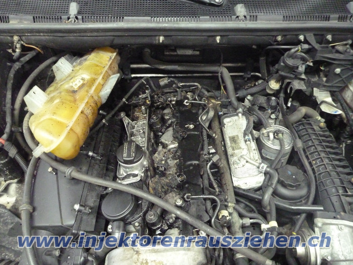 Injektoren rausziehen aus Mercedes W163 mit 2.7
                CDI Motoren